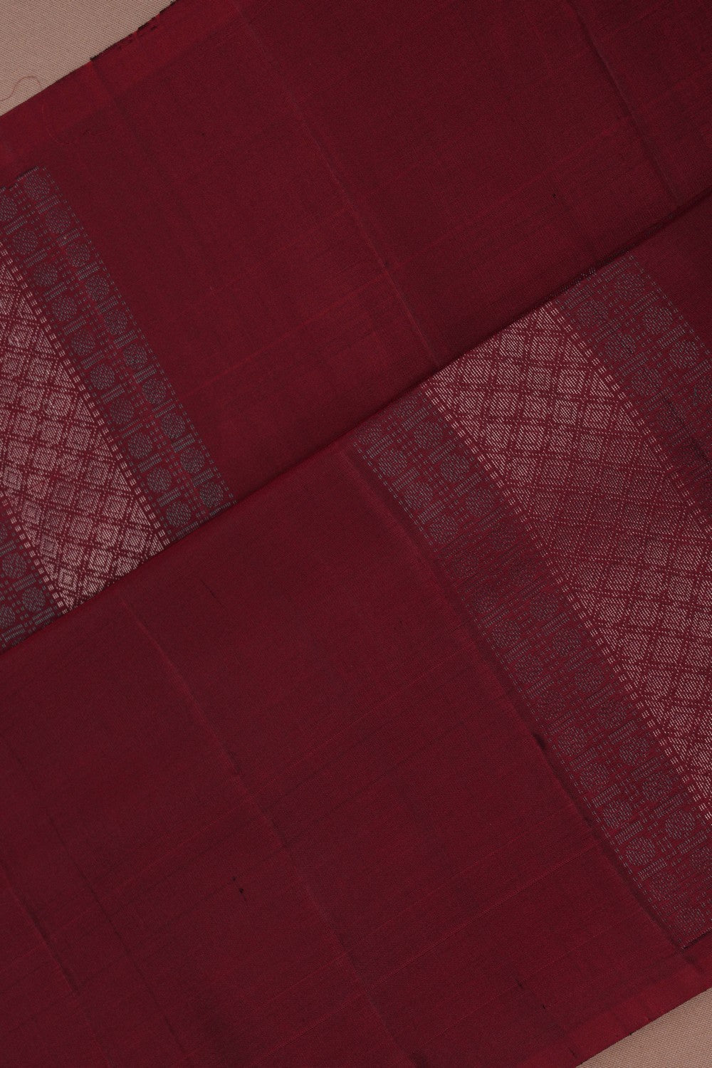 Image of Maroon South Silk Saree